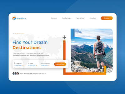 Creative Travel & Tourism Website Design