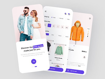 Fashion e-Commerce Store clean design clothing clothing brand design ecommerce fashion fashion application fashion industry figmadesign illustration minimal mobile application trend trending shot uiux