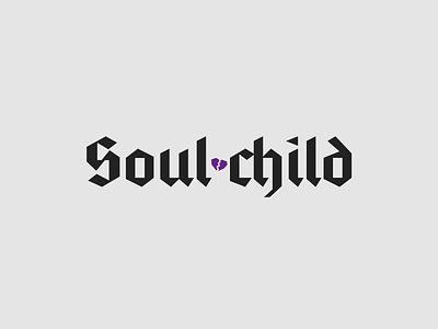 Soul Child Logo brand brand identity branding branding design clothing brand design illustration logo minimal typography vector