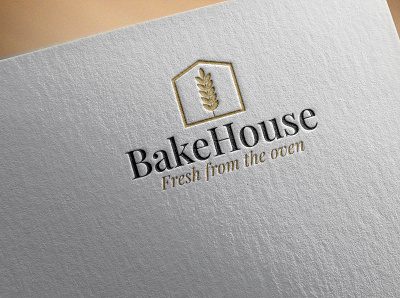 Simple bakery logo bakery logo branding graphic design illustrator junior graphic designer logo mock up simple logo