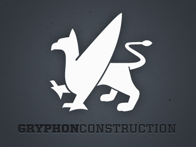 It's part eagle, part lion, ya see. gryphon logo