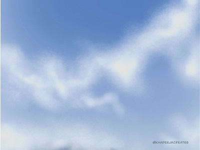 Practice work - clouds part 1 2d illustration artists beach beachsky blue blueart cloudart clouds coudillustration design digitalart dribbbleart ill illustration inspirationart procreate procreateart sky skyart