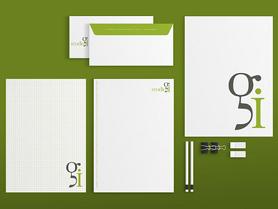 studioGi - stationery coordinated collaterals graphic design