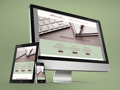 Mulberry Studio - Web Design branding web design wordpress