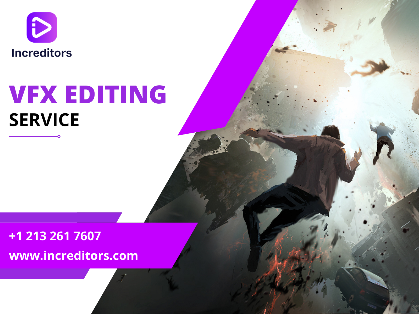 VFX Editing Service Studios Hire Visual Effects (VFX) Editor by