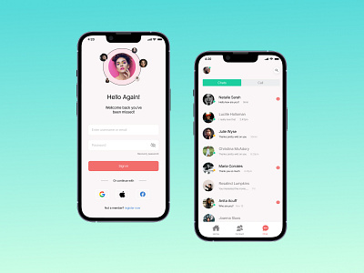 Meet App Ui by JAHID ‌ on Dribbble