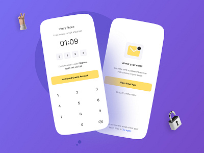 Verify Page Ui Design by JAHID ‌ on Dribbble