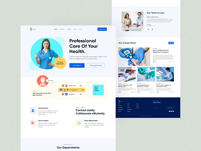 Medical website template