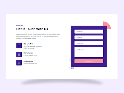 Contact Us Form contact page contact page ui ux contact us contact us design contact us page contact us ui design designer figma home page landing page landing page design landing page ui ui ui contact page ui design ui ux design userinterface web design website design