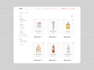 ONLINE STORE/Design Concept