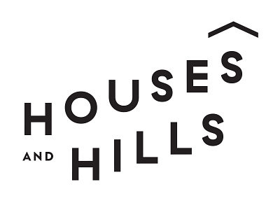Houses and Hills Logo branding grillitype haptik identity logo mark