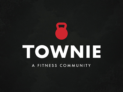 Branding - Townie Community Gym branding branding and identity crossfit custom logo design fitness fitness club powerful strong