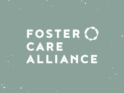 Foster Care Alliance Branding brand design foster care logo design