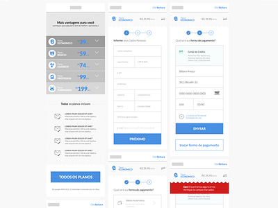 Payment Flow flow form mobile product wire wireframe