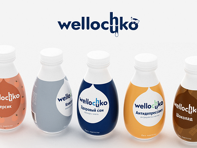 Wellochko Product design branding design drink graphic design milk package design product design
