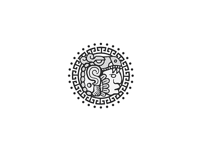 La Casa Maya branding concept design fun glyph halftone icon illustration logo maya