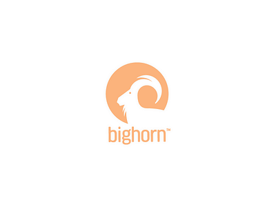 Bighorn Logo...Revisited animal bighorn camping company follow me gear horn logo mountain nature outdoor ram