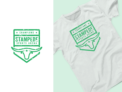 Stampede Champions Shirt Design