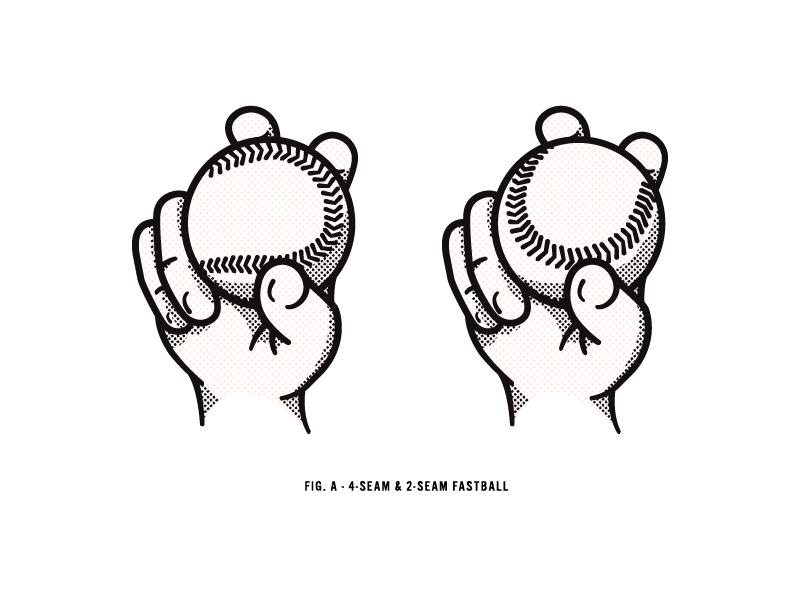 Baseball Pitch Illustrations