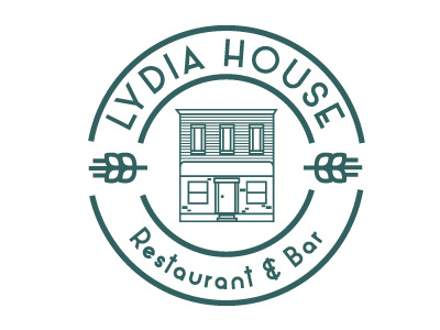lydia house. branding clean design graphic graphic design illustrate illustration linear logo sign sign design vector
