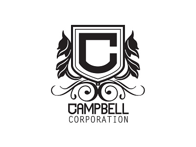 campbell corporation. advertising branding class clean design euro firm graphic graphic design icon illustration logo marketing typography vector