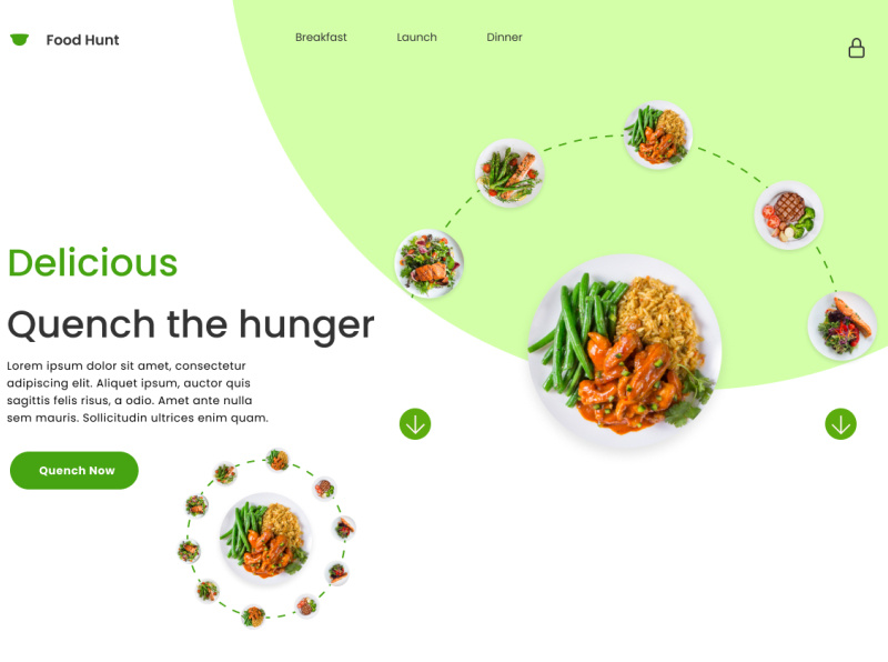 Food Hunt by Shako Akhvlediani on Dribbble