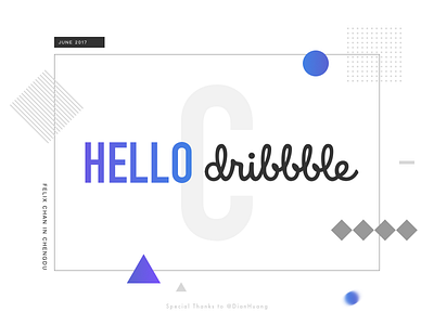 Hello Dribbble