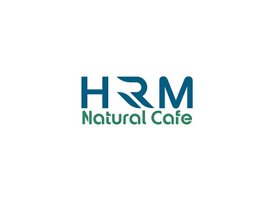 HRM NATURAL branding design icon illustration logo vector
