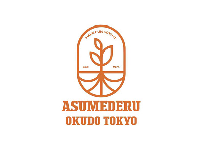 Asumederu Tokyo branding design icon illustration logo vector