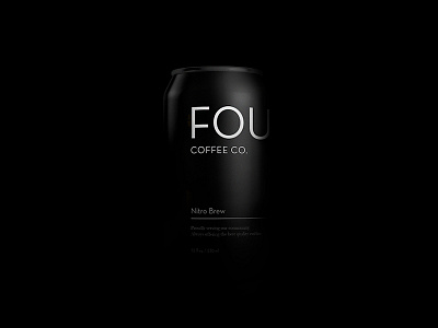 The Dark Side branding can coffee coldbrew design drink food label nitrobrew packaging