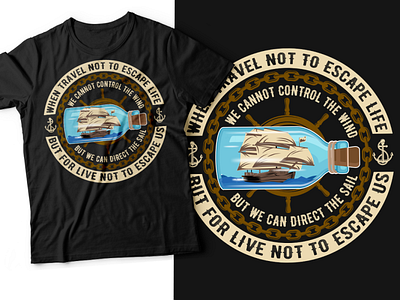 When travel not to escape life  t-shirt design