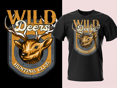 Hunting T shirt Design