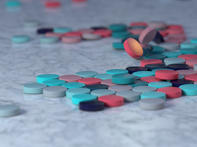 Coins 3d cinema 4d lighting motion texture