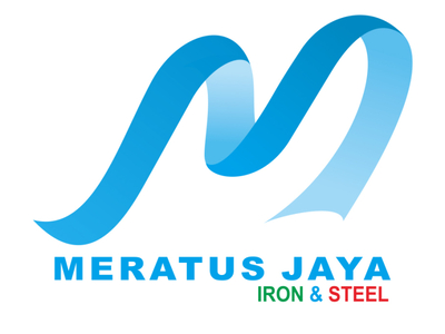 meratus jaya iron steel logo by totok supriyanto on Dribbble