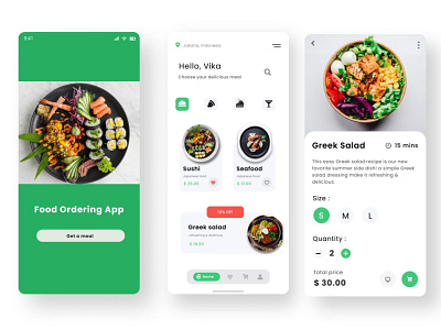 Food Delivery App app graphic design typography ui ux