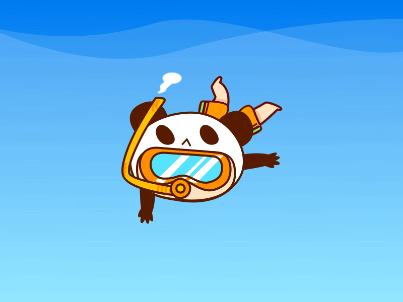 Diving by DenielYu on Dribbble