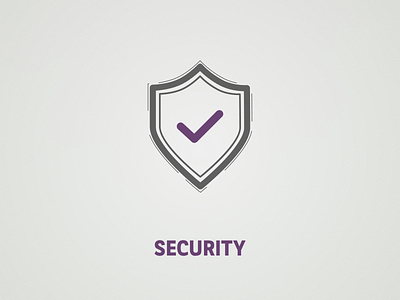 Security defense protect protection security shield true violet