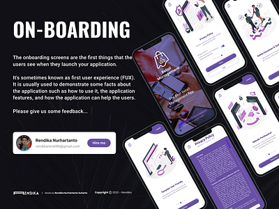Onboarding Design Ideas - Retail Apps graphic design idea design mobile onboarding purple retail apps uiux