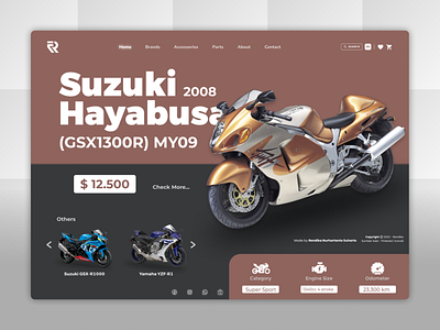 Website Design - Motorbike Store