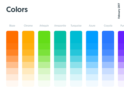 Colors, Kitt : Ornikar Design System colors design system palette shades style guide swatches ui kit