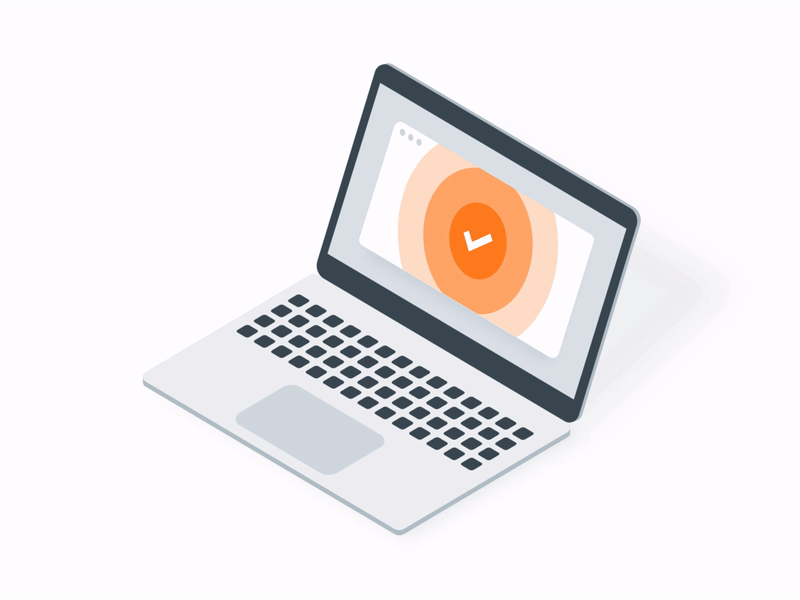 Laptop Animated by Julien Perrière for Ornikar on Dribbble