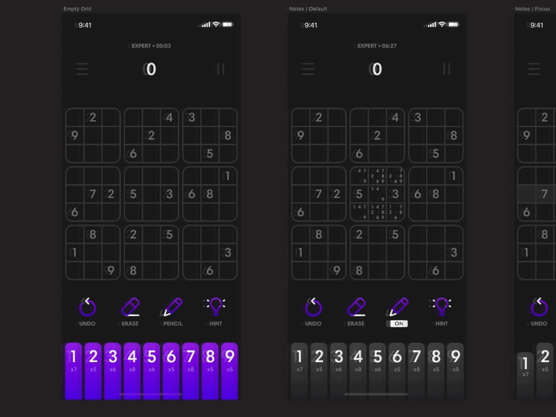 Neon Sudoku! • Sketch Design Timelapse designlapse howto sketch symbols time lapse tutorial youtube