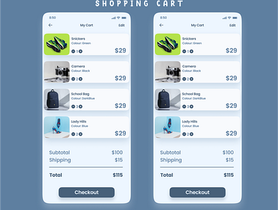 Shopping Cart productdesign shoppingcart