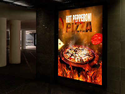 Pizza Poster design graphic design poster