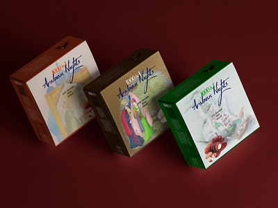 Arabian Nights / chocolate - dates - almond design graphic design illustration packaging packaging design