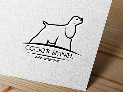 Cocker Spaniel 3d animation app branding design graphic design logo motion graphics ui