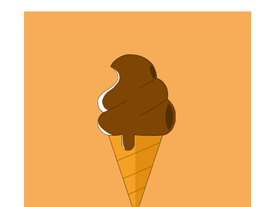 Ice-cream design graphic design ice cream illustration ui ux vector