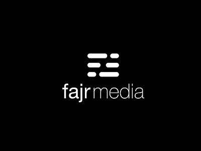 Fajr media logo brand branding design icon identity logo logos