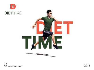 DIETTIME | KSA app art brand branding design graphic design icon identity illustration illustrator ios lettering logo logomark logos mark mobile type typography vector