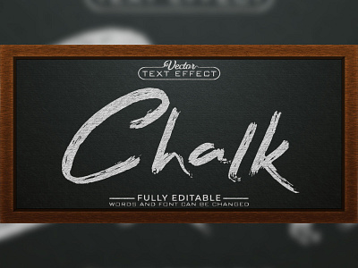 CHALK TEXT EFFECT